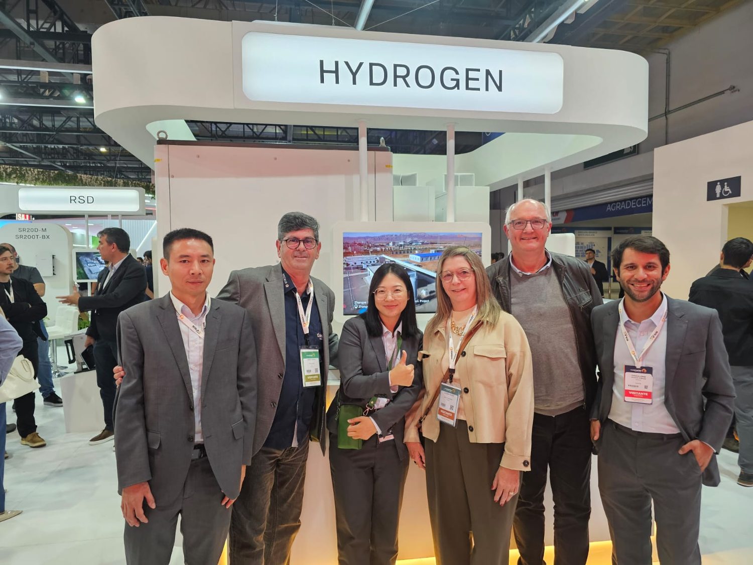 Equipe da Instalo em evento internacional de hidrogênio verde